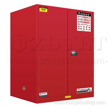 110 gal combustible safety cabinets red color